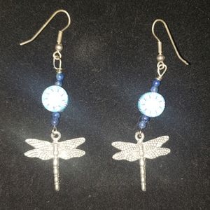 Dragonfly earrings